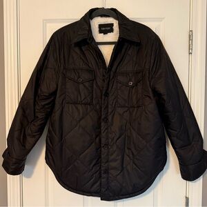 Karen Kane Black Quilted Puffer Jacket